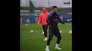 Lionel Messi has first PSG training session after winning the World Cup! 🤩⚽