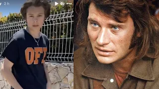 David Hallyday : Comment ressemble son petit-fils Cameron, qui est un sosie de Johnny ?