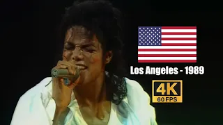 Michael Jackson | Man In The Mirror - Live in Los Angeles January 27th, 1989 (4K)