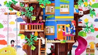 What is this huge ol' honking wonky tree house? Lego Friends Friendship Treehouse build & review