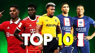 Top 10 FASTEST Football Players 2023
