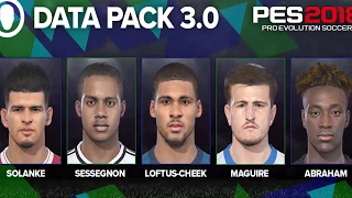 PES 2018 Data Pack 3.0 (15/2/2018)