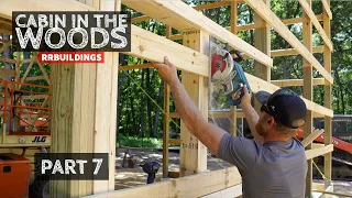 Cabin in the Woods Part 7: Installing Windows in a Post Frame and Grade board