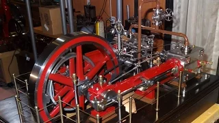 The Duplex Corliss Model Steam Engine by John V  McDivitt