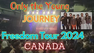 JOURNEY- Only the Young /Rogers  Place, Edmonton, AB, Canada / March 9, 2024 #JourneyFreedomTour2024