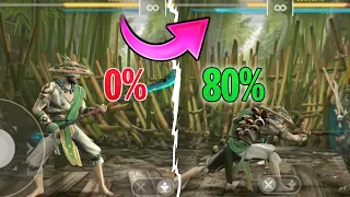 Shang tips : 80% shadow accumulation in one grab || shadow fight arena
