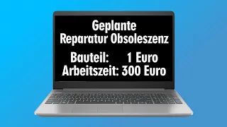 Laptop Reparieren vom Hersteller unerwünscht ⭐️ Notebook CMOS Batterie wechseln oder Obsoleszenz?