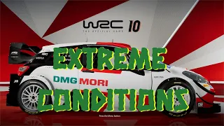 WRC 10 eXtreme conditions: Wales eXtreme 01 Ford Fiesta Rally2 *Xbox Series S 1080p*