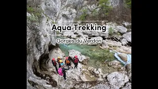 Aqua Trekking dans le canyon du Verdon