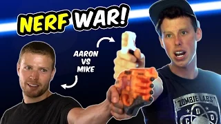NERF WAR: AARON VS MIKE (Doomlands vs Modulus + Star Wars?)