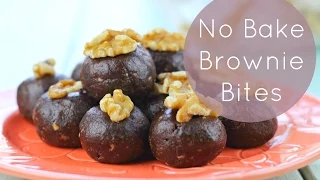 Healthy Chocolate Brownies | Vegan, No Bake Recipe