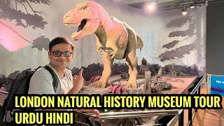 Natural History Museum London Tour Urdu Hindi #naturalhistorymuseum #london #dinosaur