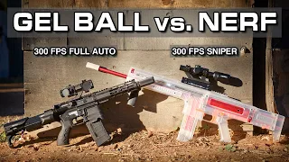 Gel Ball Blaster vs Nerf Sniper, which is better?
