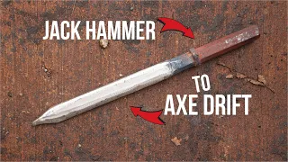 Forging the "sword" AXE drift.