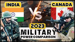 India Military vs Canada Military comparison - Number Of Soldiers, Fighter Jets, Warships | OnlyIAS