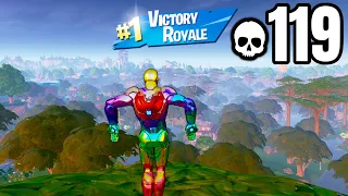 119 Elimination Solo vs Squads Wins Full Gameplay (Fortnite Chapter 4 Season 3)