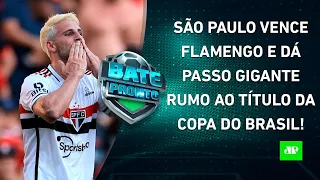 É O TRICOLOR! São Paulo AFUNDA o Flamengo no Maracanã e SAI NA FRENTE na FINAL da CDB! | BATE PRONTO
