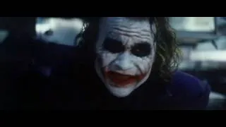 The Joker Meets The Mob scene