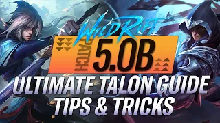 The Ultimate Talon Guide - NEW BROKEN JUNGLER! Build & Runes | RiftGuides | Wild Rift