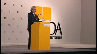 Arbeitgebertag 2012 - Rede von Arbeitgeberpräsident Dr. Dieter Hundt