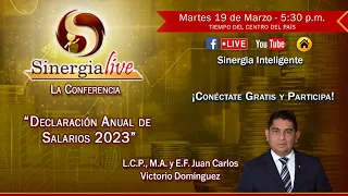 SinergiaLive - "Declaración Anual de Salarios 2023"