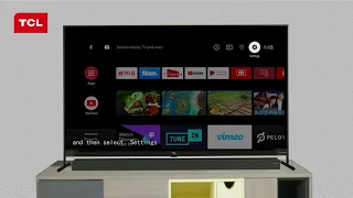 Factory Reset  on TCL Android TV