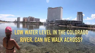 LOW WATER LEVEL IN THE COLORADO RIVER 2022