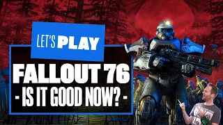 Let's Play Fallout 76 PS5 Gameplay! - IS IT WORTH GOING BACK TO SINCE THE FALLOUT TV SHOW?