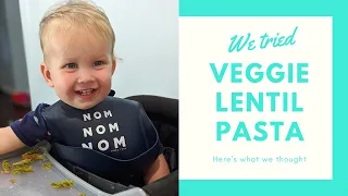 Toddler Snack Idea | Cybele’s Superfood Lentil Pasta Taste Test | Mama Says