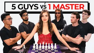 Can 5 Chess Players Beat A Master?