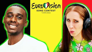 I REACTED TO BELGIUM'S SONG FOR EUROVISION 2022 // JÉRÉMIE MAKIESE
