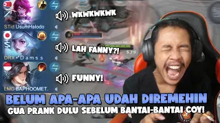 PRANK PUBLIC DI MYTHIC LANGSUNG DI REMEHIN GABOLEH PAKE FANNY‼️