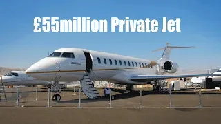 Inside the world's fastest and largest private jet | Bombardier Global 7000 Business | Aviation Club