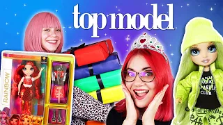 TOP MODEL Rainbow High 🌈 WIELKIE MODNE LALKI 😍 Podobne do LOL OMG