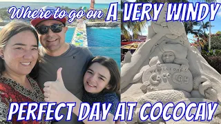 Arriving To CocoCay On A Windy Cool Day! Tips And Tricks For The Best Island Day! Allure Of The Seas