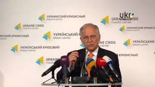 Amb.Wolfgang Ischinger. Ukrainian Сrisis Media Center. May 22, 2014