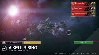 Destiny - A Kell Rising House of Wolves Story Mission #1 Gameplay! The Hunt For Skolas Quest!