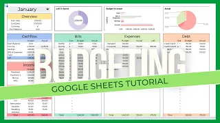 Digital Google Sheets Budget Planner