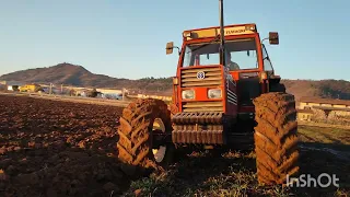Fiat 110/90 hard ploughing 2022