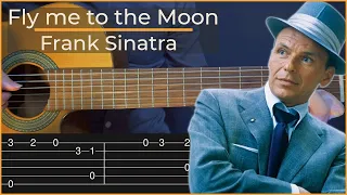 Fly me to the Moon - Frank Sinatra (Simple Guitar Tab)