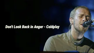 Don't Look Back in Anger - Coldplay #liveManchester #live #Coldplay