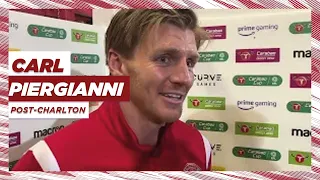 Carl Piergianni's reaction | Stevenage 1-1 Charlton Athletic (4-5 on penalties) | Carabao Cup R3