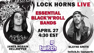 Black n’ Roll Essential Bands w/ Hellripper | Lock Horns