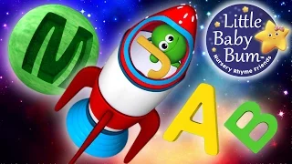 ABC Song | In Outer Space | Nursery Rhymes | Original Song By LittleBabyBum!