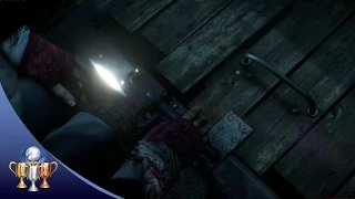 Until Dawn (Secret Trophy) You Let The Wrong One In! - Opened the trap door and let the monster in