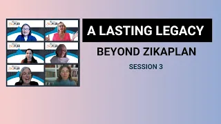 Session 3 - A lasting legacy: beyond ZikaPLAN