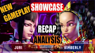 Street Fighter 6 Kimberly and Juri showcase Recap And Analysis