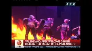 Showcasing Filipino talent at APEC welcome dinner