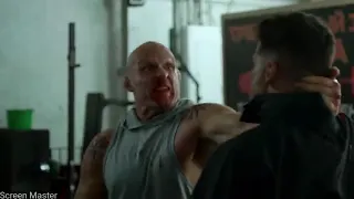 punisher vs russian gym fight scene