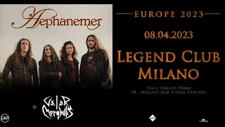 Aephanemer (Fra) Europe Tour 2023 Full Set Live 08.04.23@LegendClub